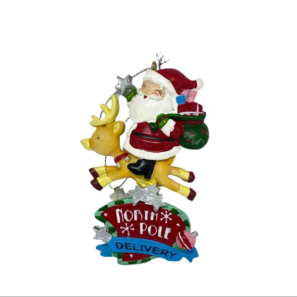Holiday Lane Santas Favorites North Pole Delivery Ornament Christmas
